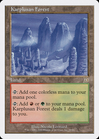 Karplusan Forest [Deckmasters] | Magic Magpie