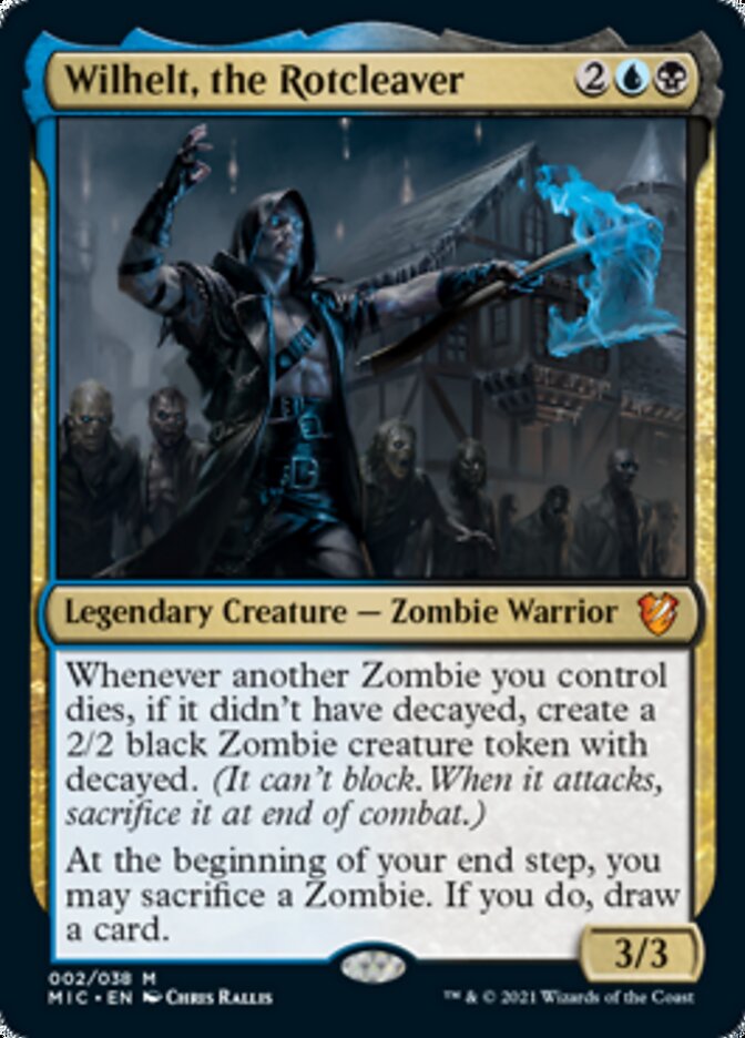 Wilhelt, the Rotcleaver (Display Commander) [Innistrad: Midnight Hunt Commander] | Magic Magpie