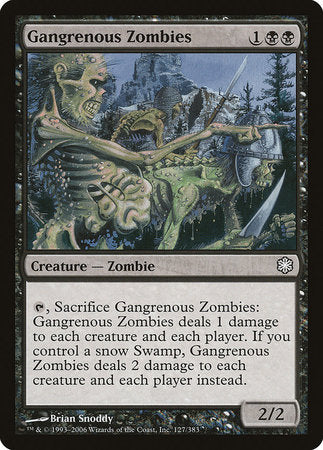 Gangrenous Zombies [Coldsnap Theme Decks] | Magic Magpie