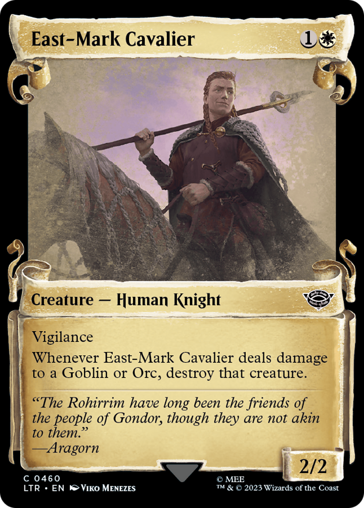 East-Mark Cavalier [The Lord of the Rings: Tales of Middle-Earth Showcase Scrolls] | Magic Magpie