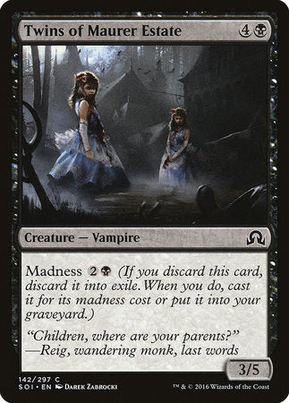 Twins of Maurer Estate [Shadows over Innistrad] | Magic Magpie