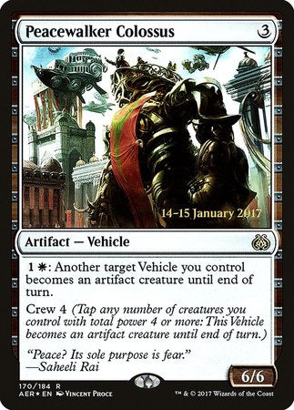 Peacewalker Colossus [Aether Revolt Promos] | Magic Magpie