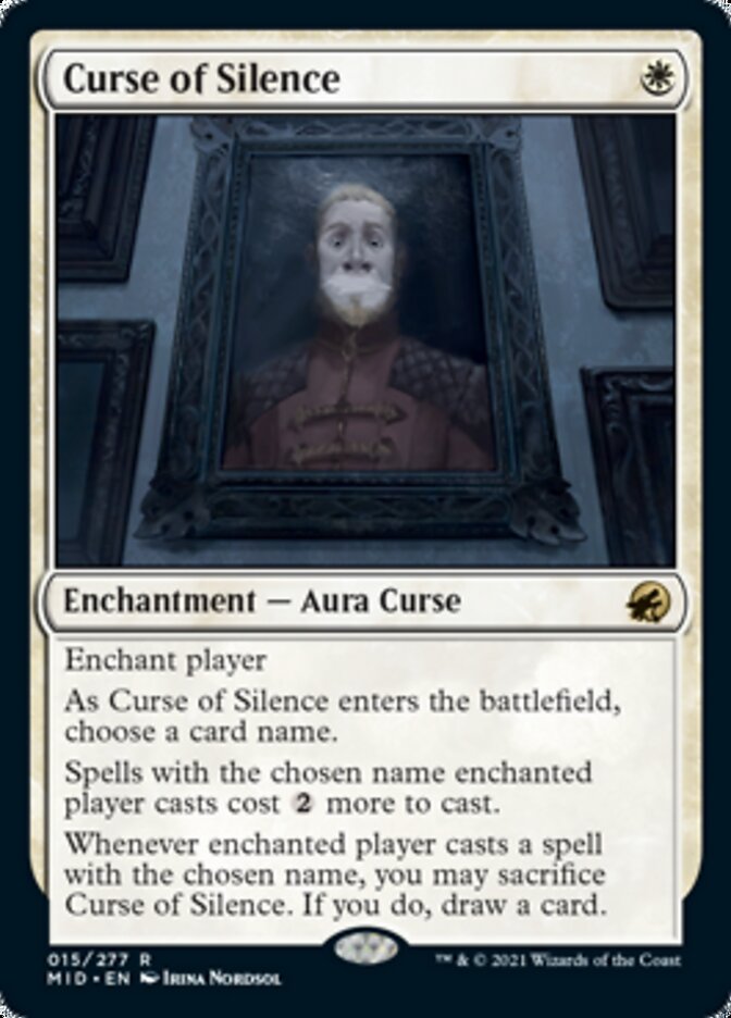 Curse of Silence [Innistrad: Midnight Hunt] | Magic Magpie