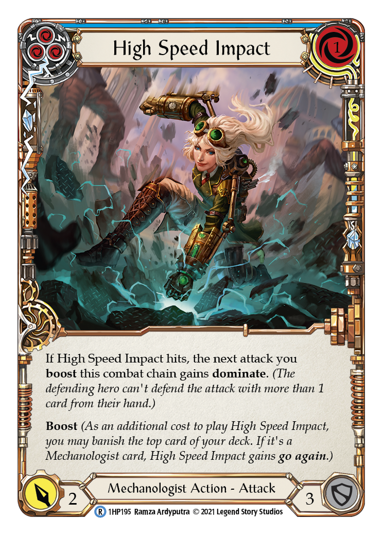 High Speed Impact (Blue) [1HP195] | Magic Magpie