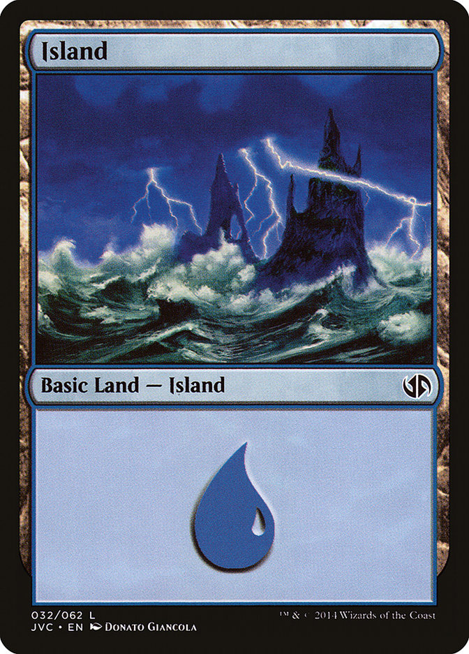 Island (32) [Duel Decks Anthology] | Magic Magpie