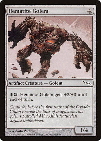 Hematite Golem [Mirrodin] | Magic Magpie