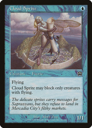 Cloud Sprite [Mercadian Masques] | Magic Magpie