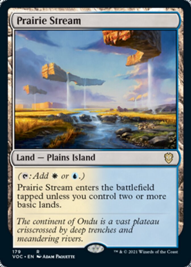 Prairie Stream [Innistrad: Crimson Vow Commander] | Magic Magpie