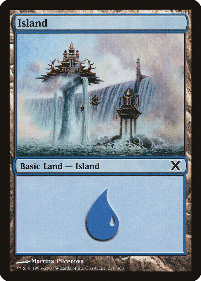 Island (370) [Tenth Edition] | Magic Magpie