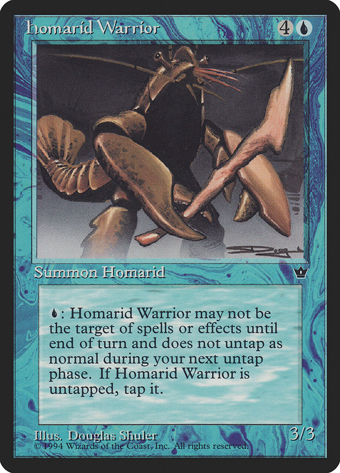 Homarid Warrior (Douglas Shuler) [Fallen Empires] | Magic Magpie