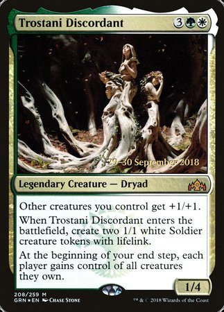 Trostani Discordant [Guilds of Ravnica Promos] | Magic Magpie