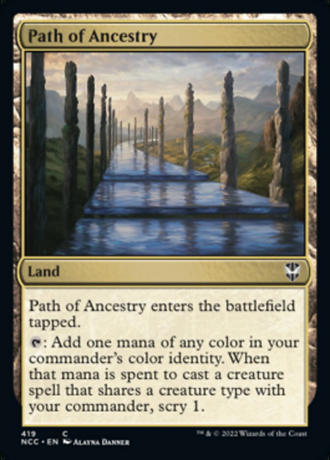 Path of Ancestry [Streets of New Capenna Commander] | Magic Magpie