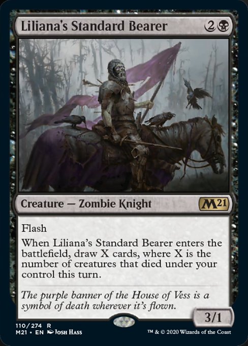 Liliana's Standard Bearer [Core Set 2021] | Magic Magpie