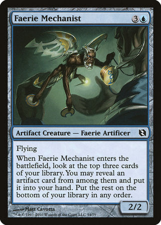 Faerie Mechanist [Duel Decks: Elspeth vs. Tezzeret] | Magic Magpie