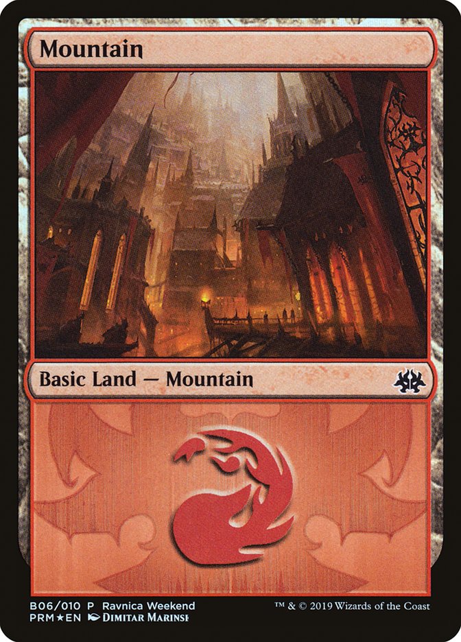 Mountain (B06) [Ravnica Allegiance Guild Kit] | Magic Magpie