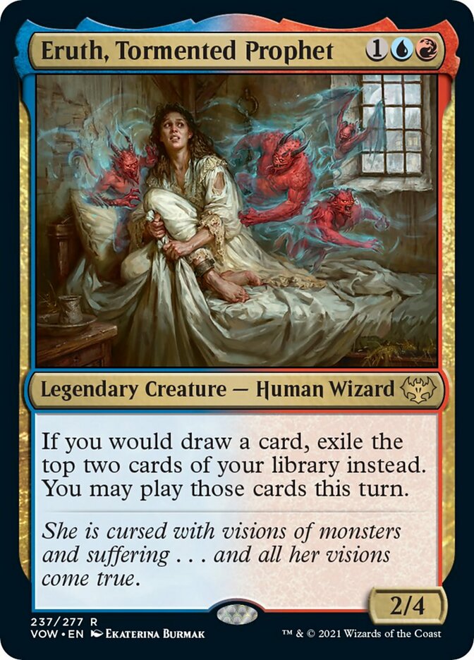 Eruth, Tormented Prophet [Innistrad: Crimson Vow] | Magic Magpie