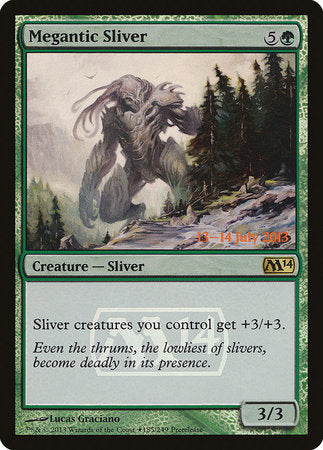 Megantic Sliver [Magic 2014 Promos] | Magic Magpie