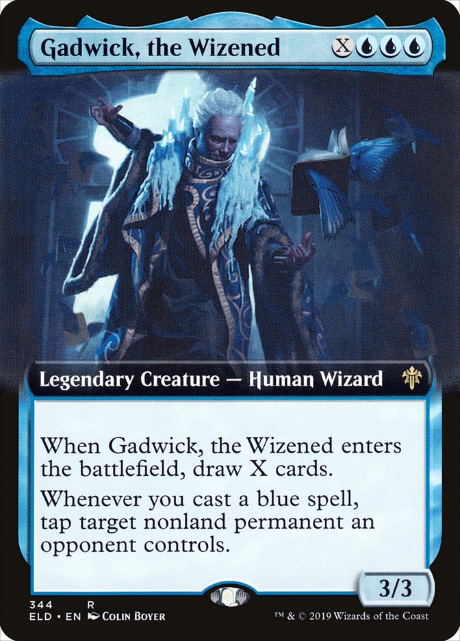 Gadwick, the Wizened (Extended Art) [Throne of Eldraine] | Magic Magpie