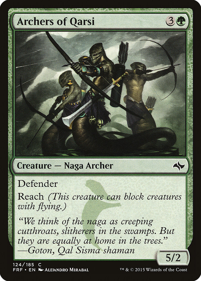 Archers of Qarsi [Fate Reforged] | Magic Magpie