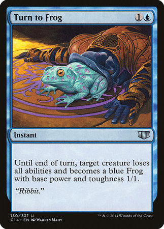 Turn to Frog [Commander 2014] | Magic Magpie