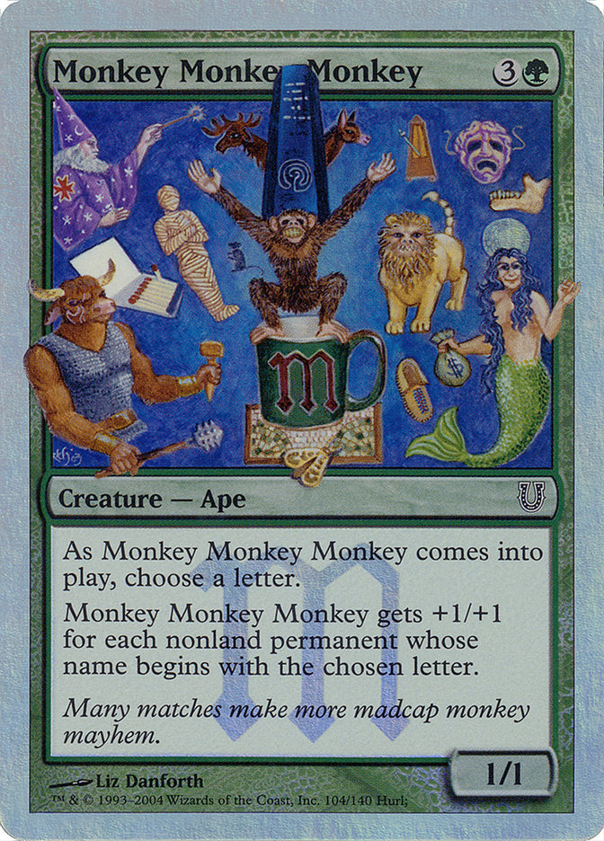 Monkey Monkey Monkey [Unhinged] | Magic Magpie