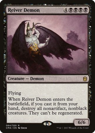 Reiver Demon [Commander Anthology] | Magic Magpie