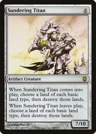 Sundering Titan [Darksteel] | Magic Magpie