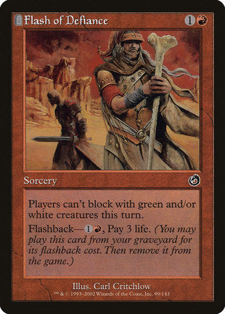Flash of Defiance [Torment] | Magic Magpie