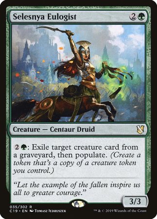 Selesnya Eulogist [Commander 2019] | Magic Magpie