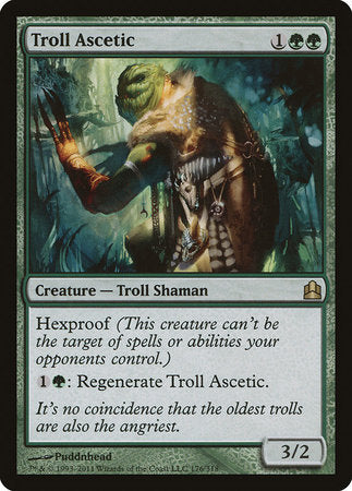 Troll Ascetic [Commander 2011] | Magic Magpie