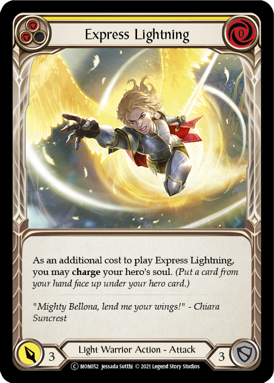 Express Lightning (Yellow) [U-MON052] Unlimited Normal | Magic Magpie