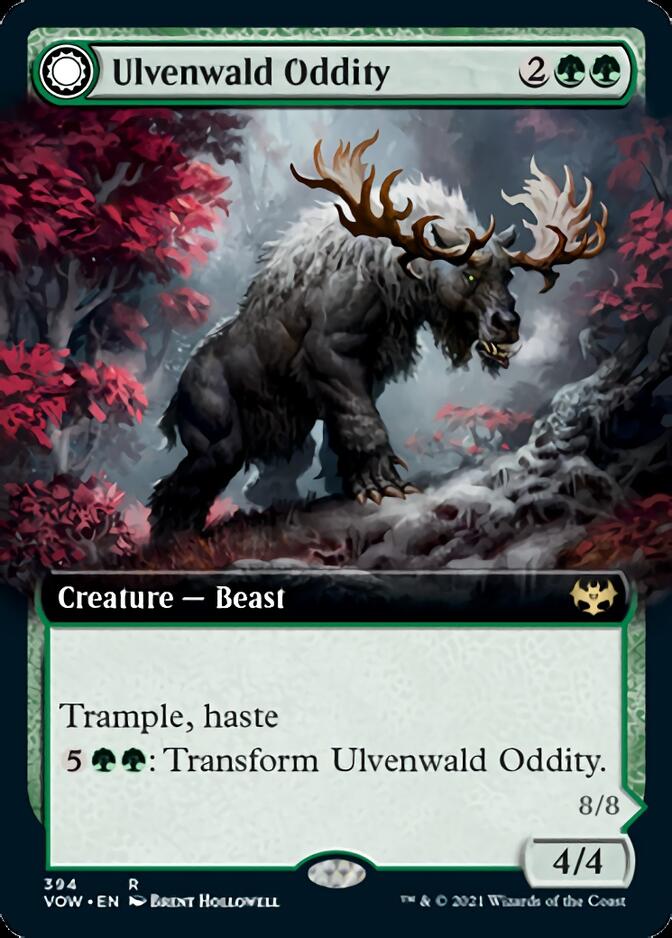 Ulvenwald Oddity // Ulvenwald Behemoth (Extended) [Innistrad: Crimson Vow] | Magic Magpie