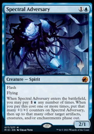 Spectral Adversary (Promo Pack) [Innistrad: Midnight Hunt Promos] | Magic Magpie