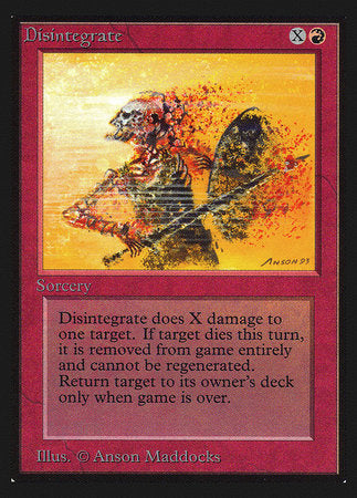 Disintegrate (IE) [Intl. Collectors’ Edition] | Magic Magpie