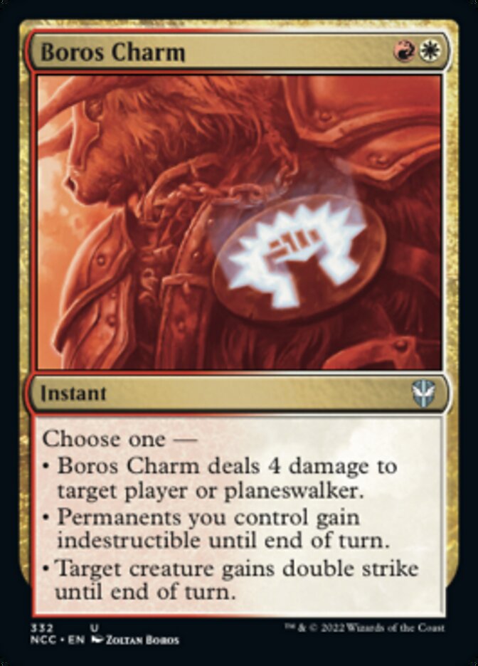 Boros Charm [Streets of New Capenna Commander] | Magic Magpie