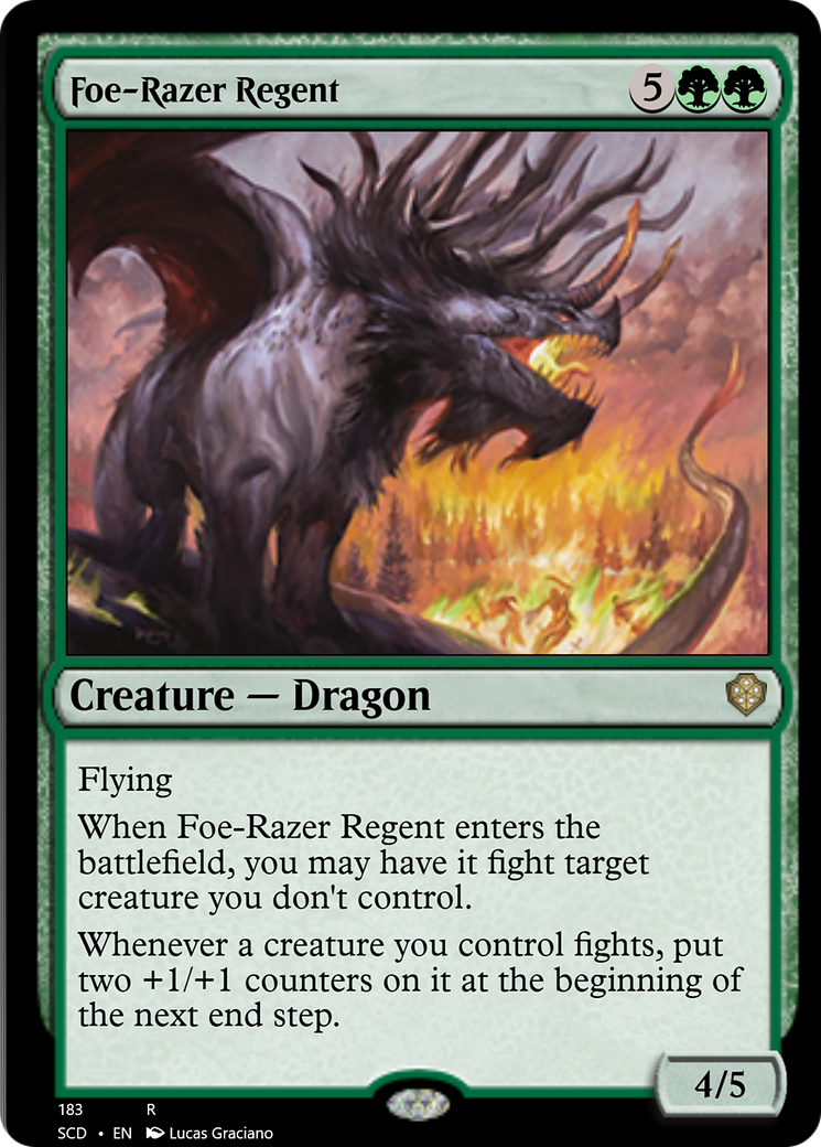 Foe-Razer Regent [Starter Commander Decks] | Magic Magpie