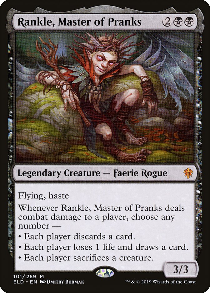Rankle, Master of Pranks [Throne of Eldraine] | Magic Magpie