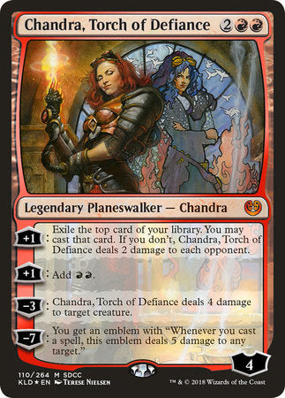 Chandra, Torch of Defiance (SDCC 2018 EXCLUSIVE) [San Diego Comic-Con 2018] | Magic Magpie