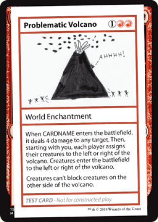 Problematic Volcano (2021 Edition) [Mystery Booster Playtest Cards] | Magic Magpie