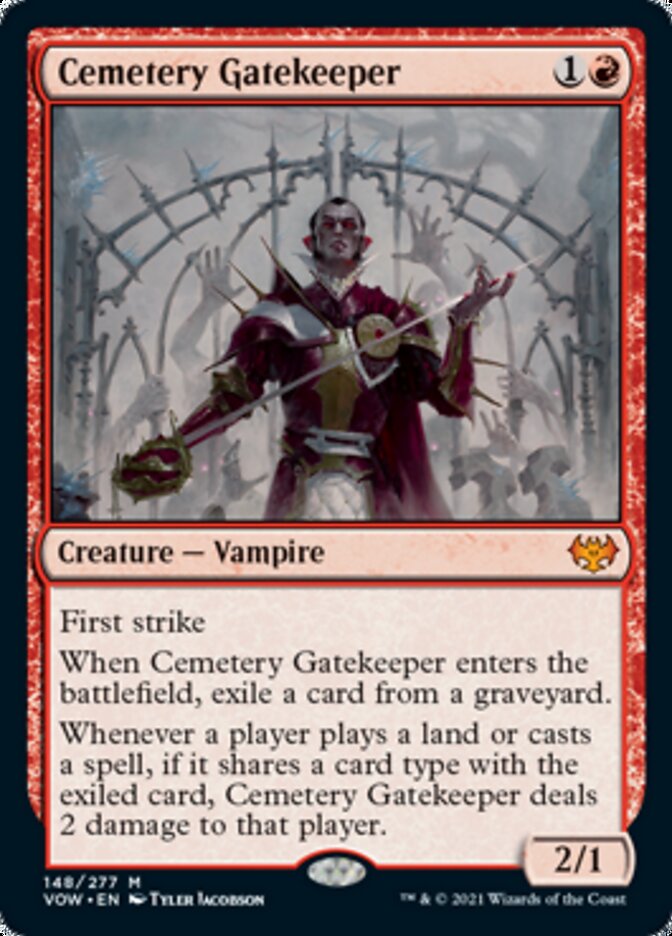 Cemetery Gatekeeper [Innistrad: Crimson Vow] | Magic Magpie