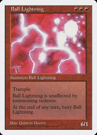 Ball Lightning [Fifth Edition] | Magic Magpie