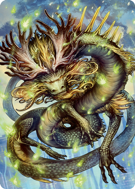 Kura, the Boundless Sky Art Card [Kamigawa: Neon Dynasty Art Series] | Magic Magpie