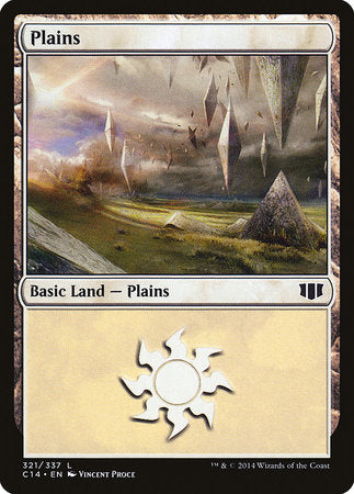 Plains (321) [Commander 2014] | Magic Magpie