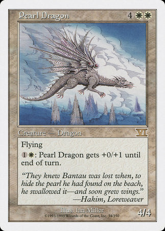 Pearl Dragon [Classic Sixth Edition] | Magic Magpie