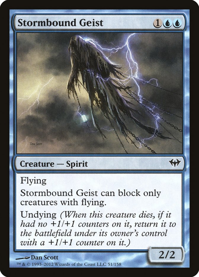 Stormbound Geist [Dark Ascension] | Magic Magpie