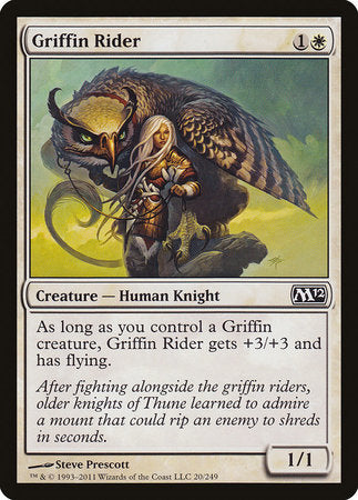 Griffin Rider [Magic 2012] | Magic Magpie