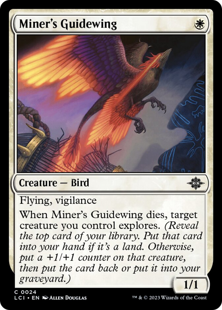 Miner's Guidewing [The Lost Caverns of Ixalan] | Magic Magpie