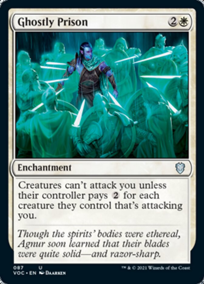 Ghostly Prison [Innistrad: Crimson Vow Commander] | Magic Magpie