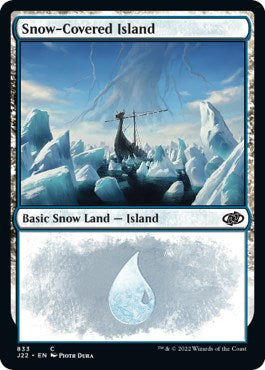 Snow-Covered Island [Jumpstart 2022] | Magic Magpie