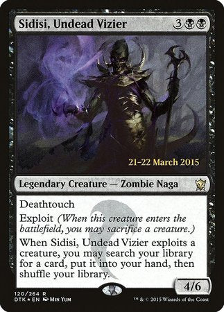 Sidisi, Undead Vizier [Dragons of Tarkir Promos] | Magic Magpie